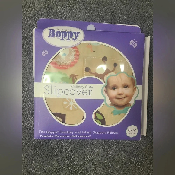 Boppy Slip Cover Jungle Patch - Picture 1 of 2